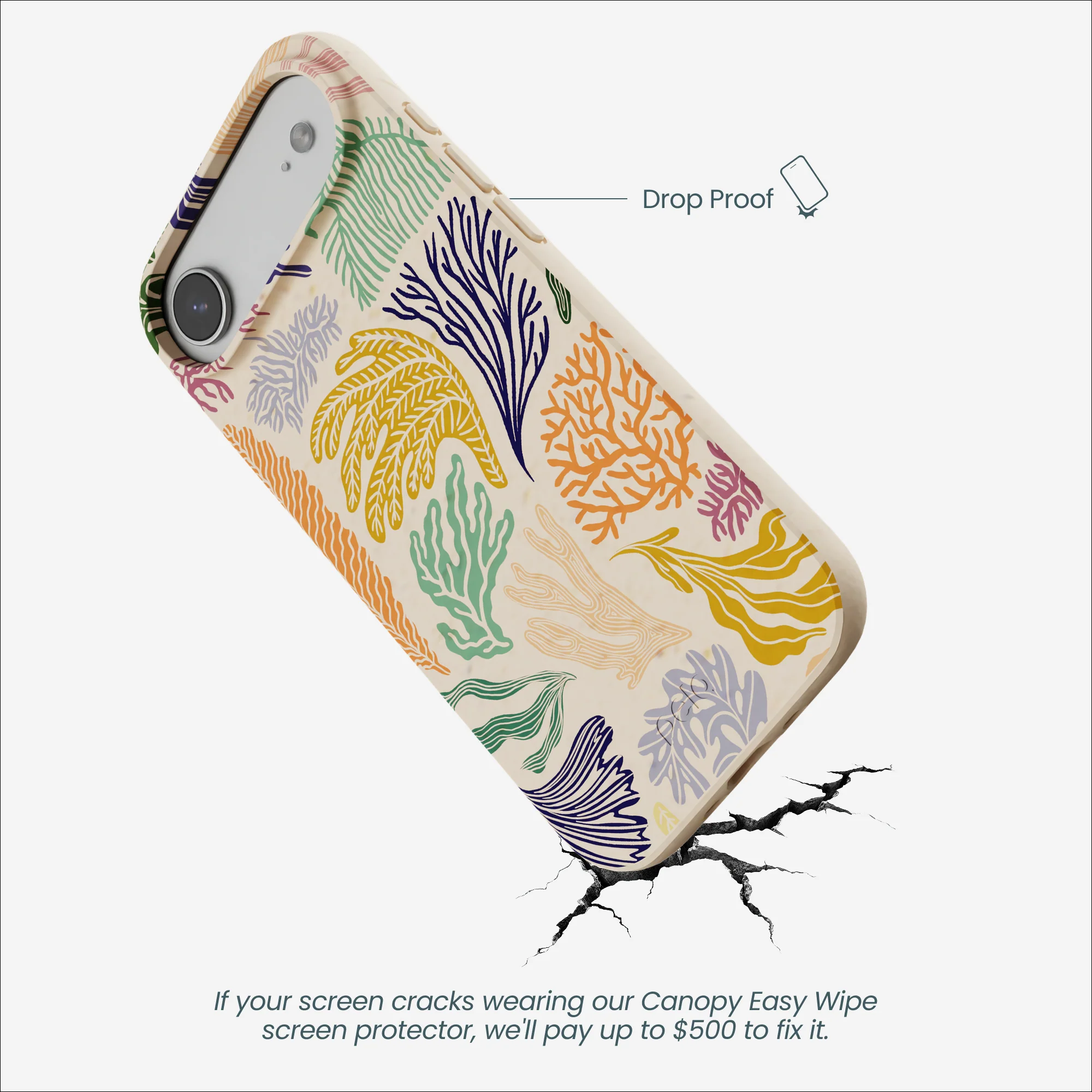 Seashell Coral Dreams iPhone Air Case - Image 5