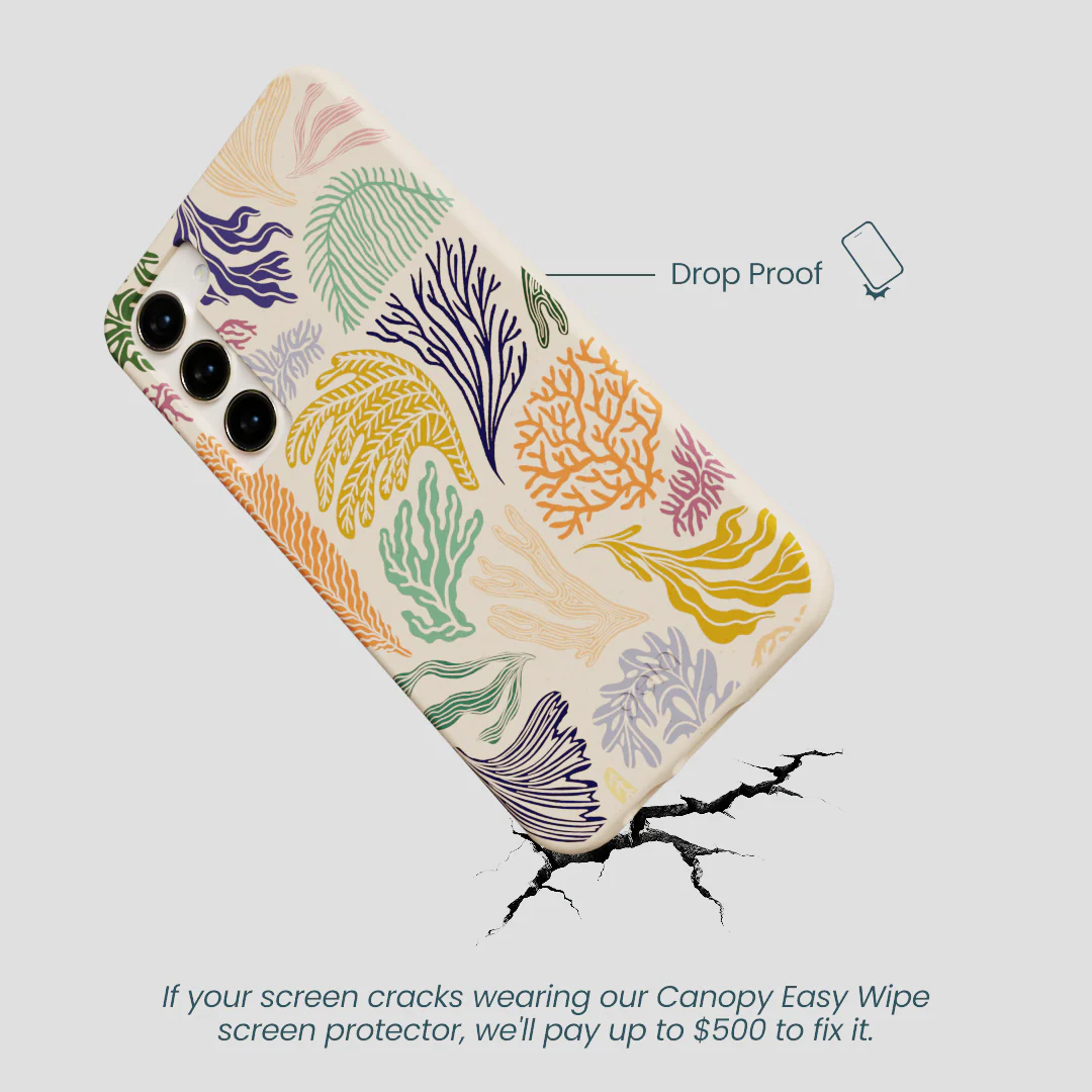 Seashell Coral Dreams Samsung Galaxy S23+(Plus) Case - Image 5