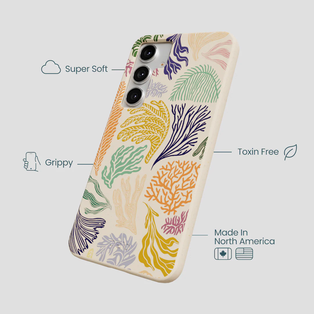 Seashell Coral Dreams Samsung Galaxy S25+(Plus) Case - Image 4