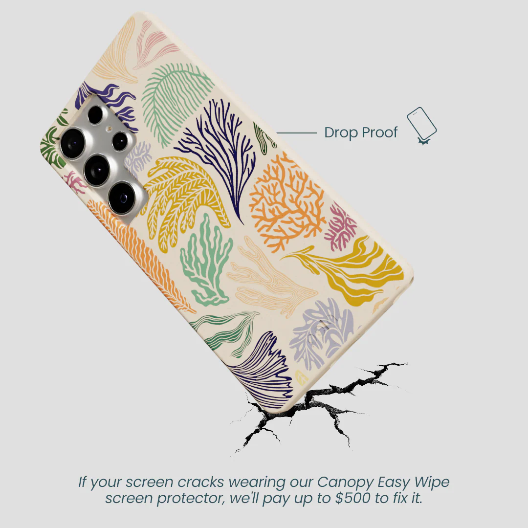 Seashell Coral Dreams Samsung Galaxy S25 Ultra Case - Image 5