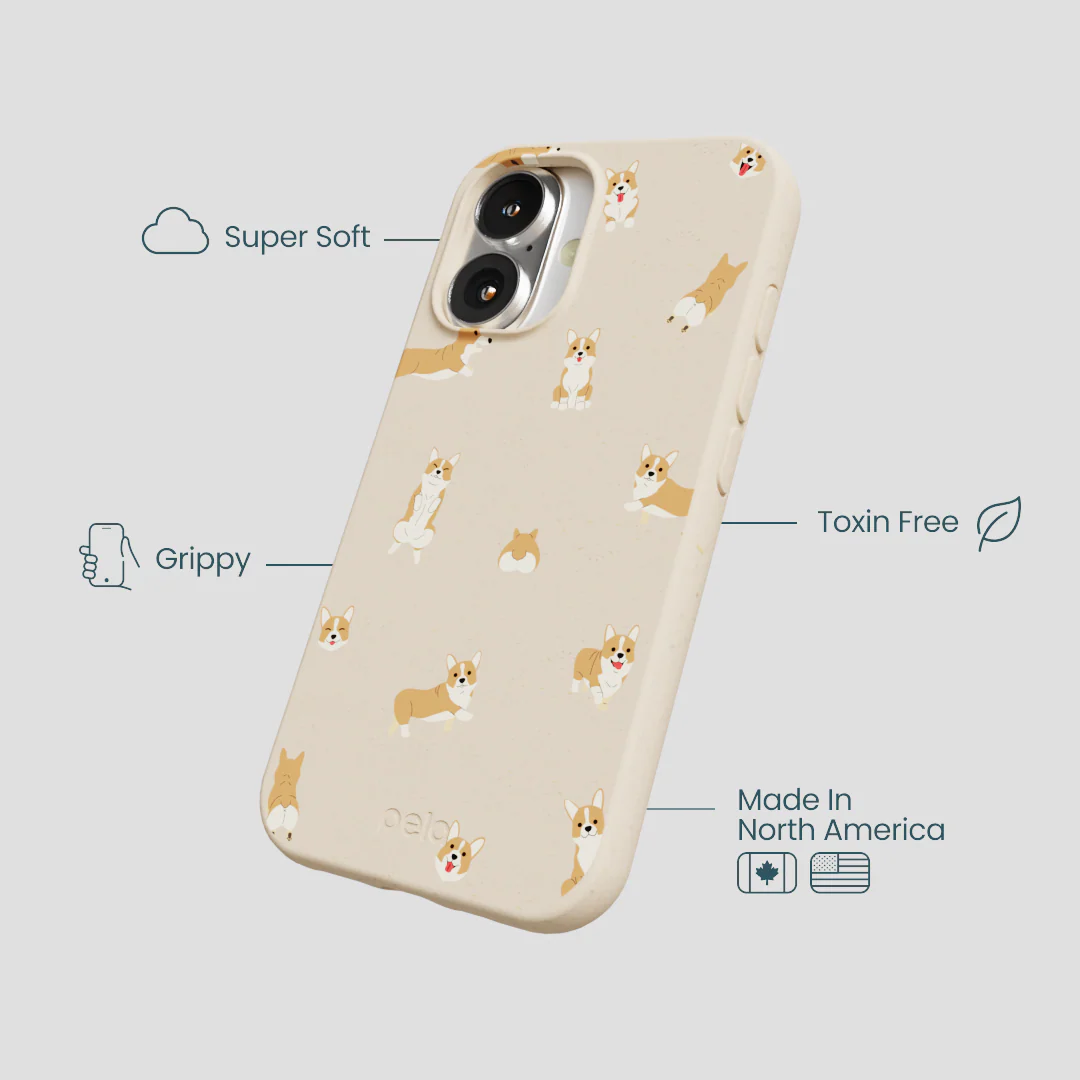 Seashell Corgi Cuties iPhone 16 Case - Image 4