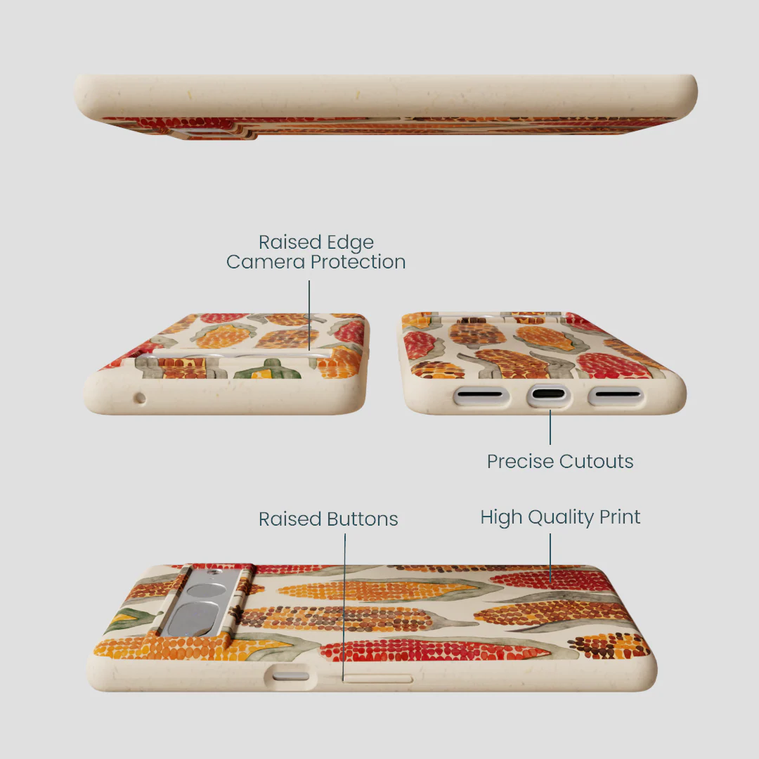 Seashell Cornfield Google Pixel 7 Pro Case - Image 3