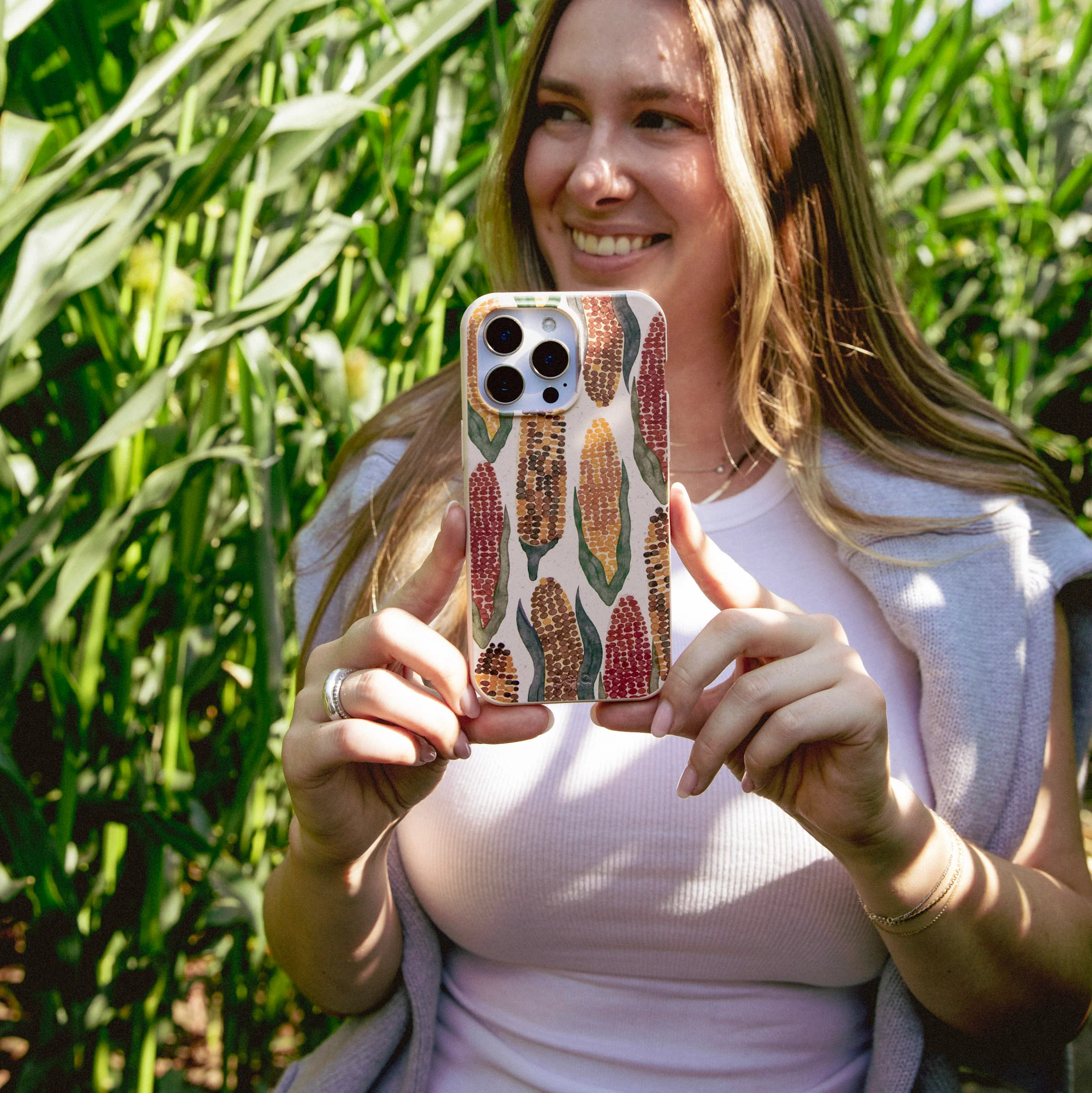 Seashell Cornfield iPhone 12/ iPhone 12 Pro Case - Image 6