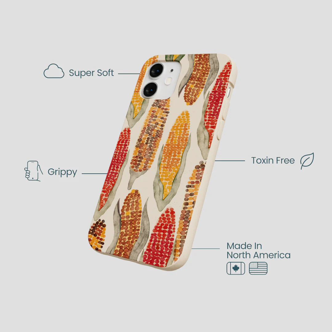 Seashell Cornfield iPhone 12 Mini Case - Image 4
