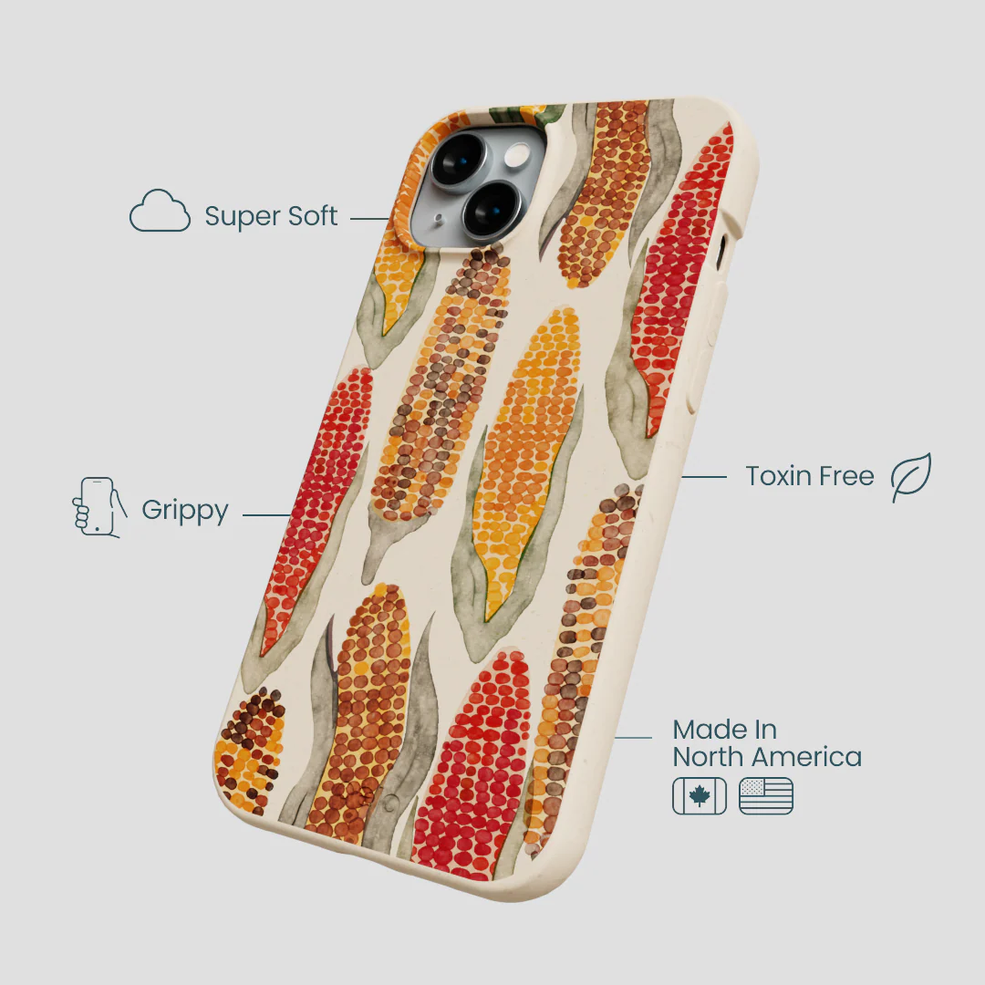 Seashell Cornfield iPhone 15 Plus Case - Image 4