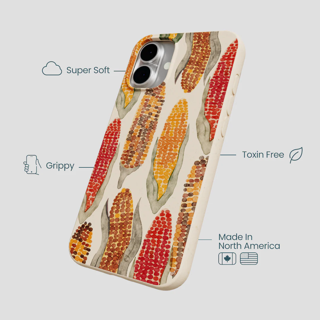 Seashell Cornfield iPhone 16 Plus Case - Image 4
