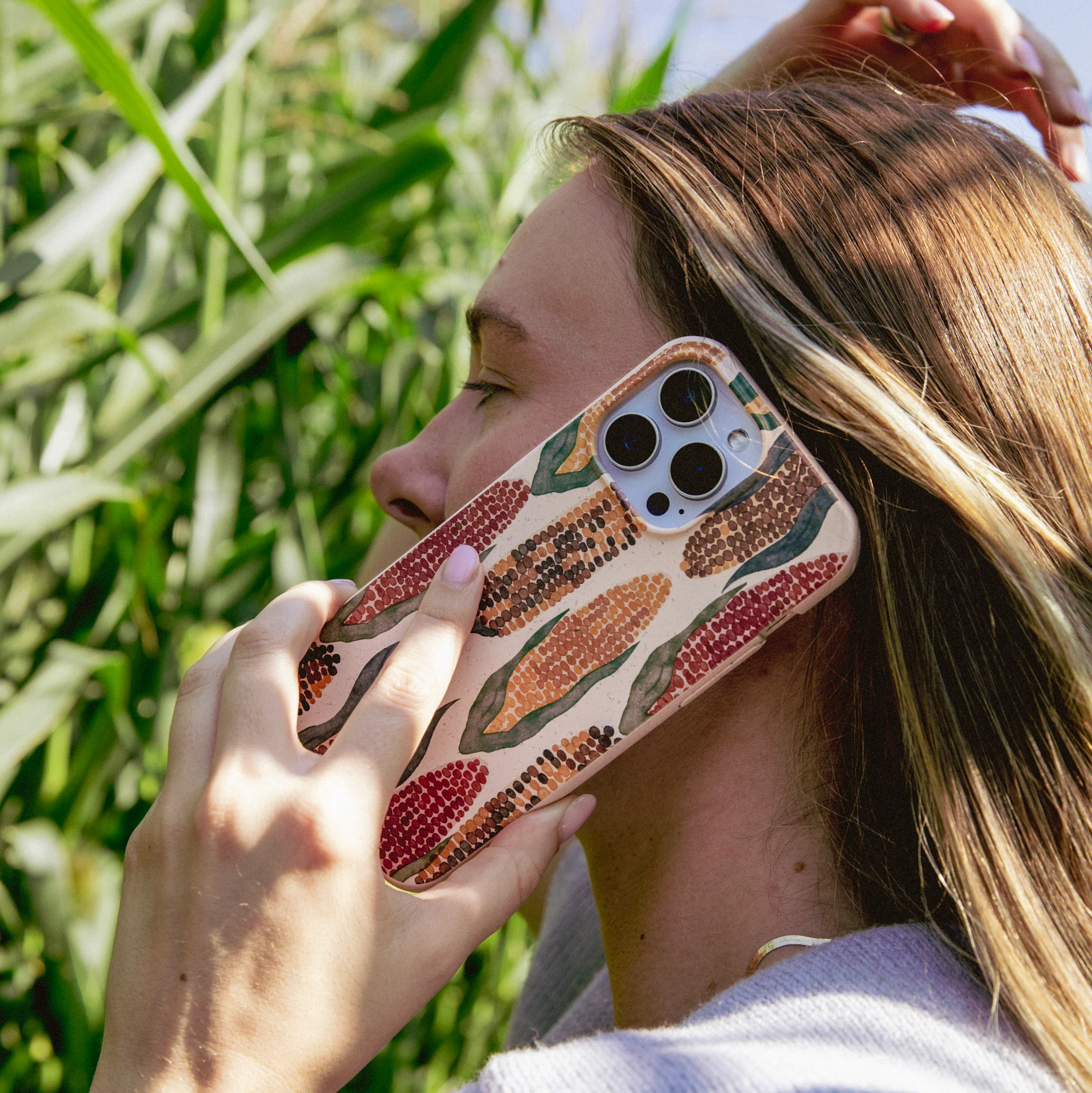 Seashell Cornfield iPhone XR Case - Image 10