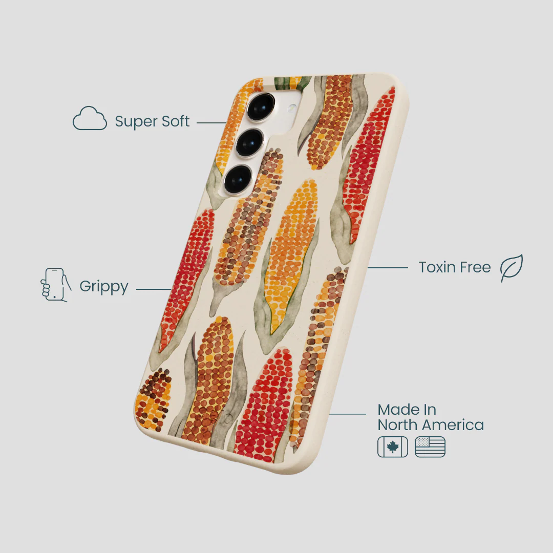 Seashell Cornfield Samsung Galaxy S23 Case - Image 4