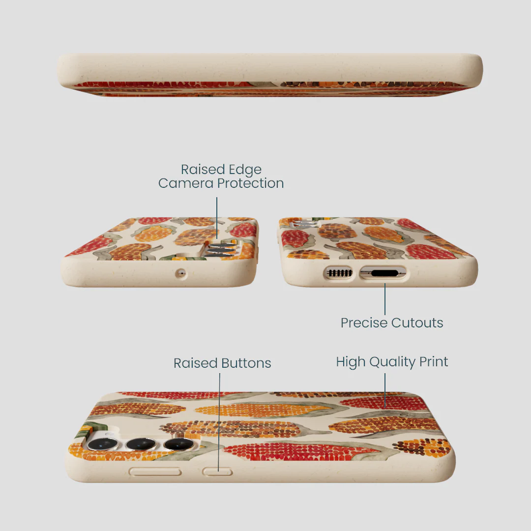 Seashell Cornfield Samsung Galaxy S23+(Plus) Case - Image 3