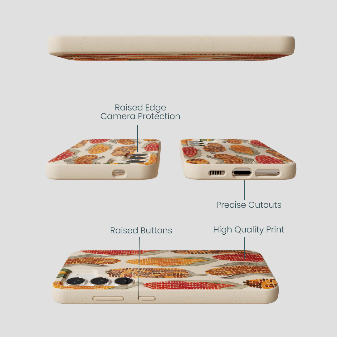 Seashell Cornfield Samsung Galaxy S24 Case - Image 3