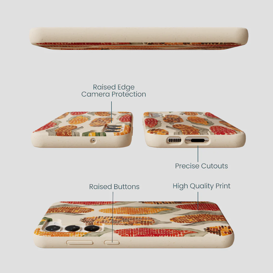 Seashell Cornfield Samsung Galaxy S24+(Plus) Case - Image 3