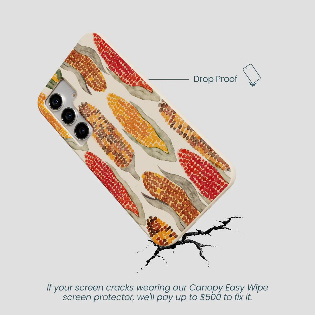 Seashell Cornfield Samsung Galaxy S25 Case - Image 5
