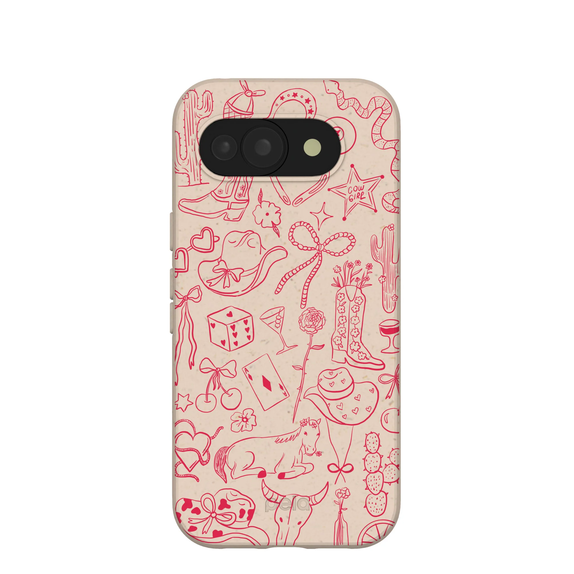Seashell Cowgirl Chic Google Pixel 10a Case