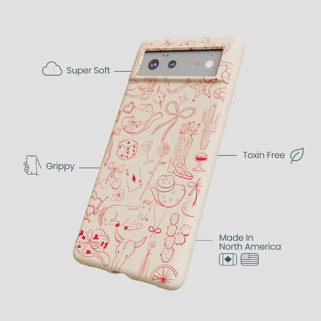 Seashell Cowgirl Chic Google Pixel 6 Case - Image 4