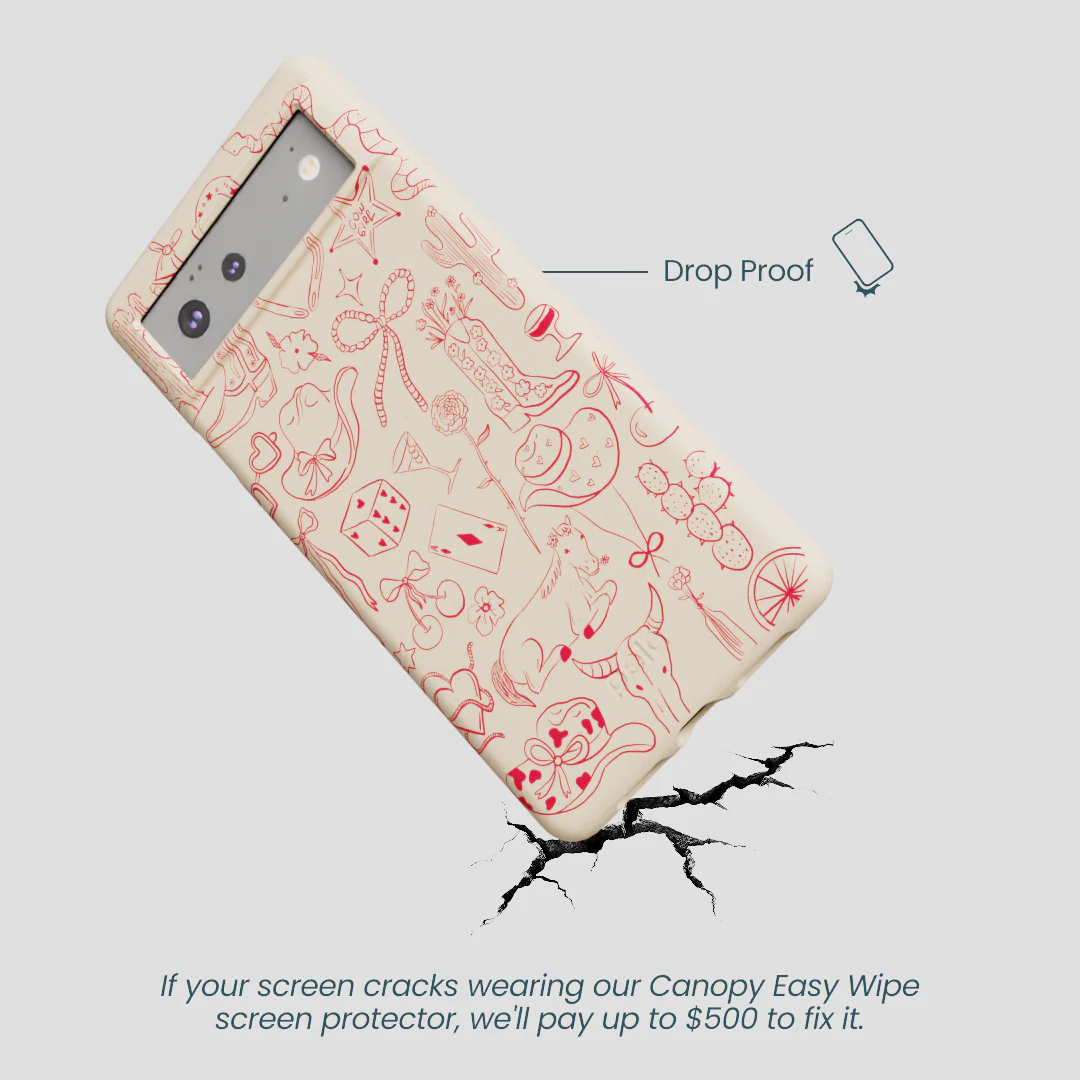 Seashell Cowgirl Chic Google Pixel 6 Case - Image 5