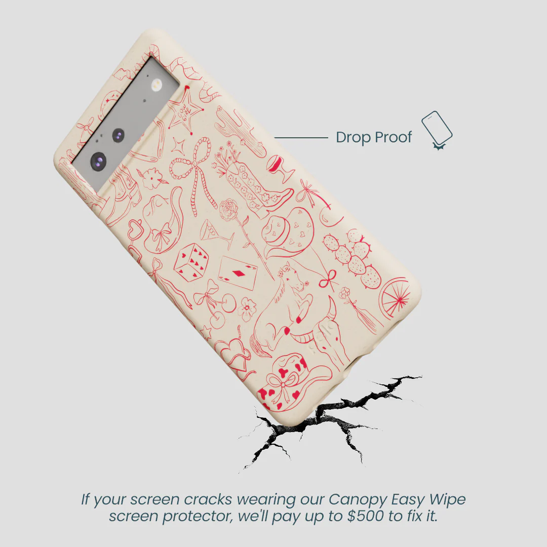 Seashell Cowgirl Chic Google Pixel 6a Case - Image 5