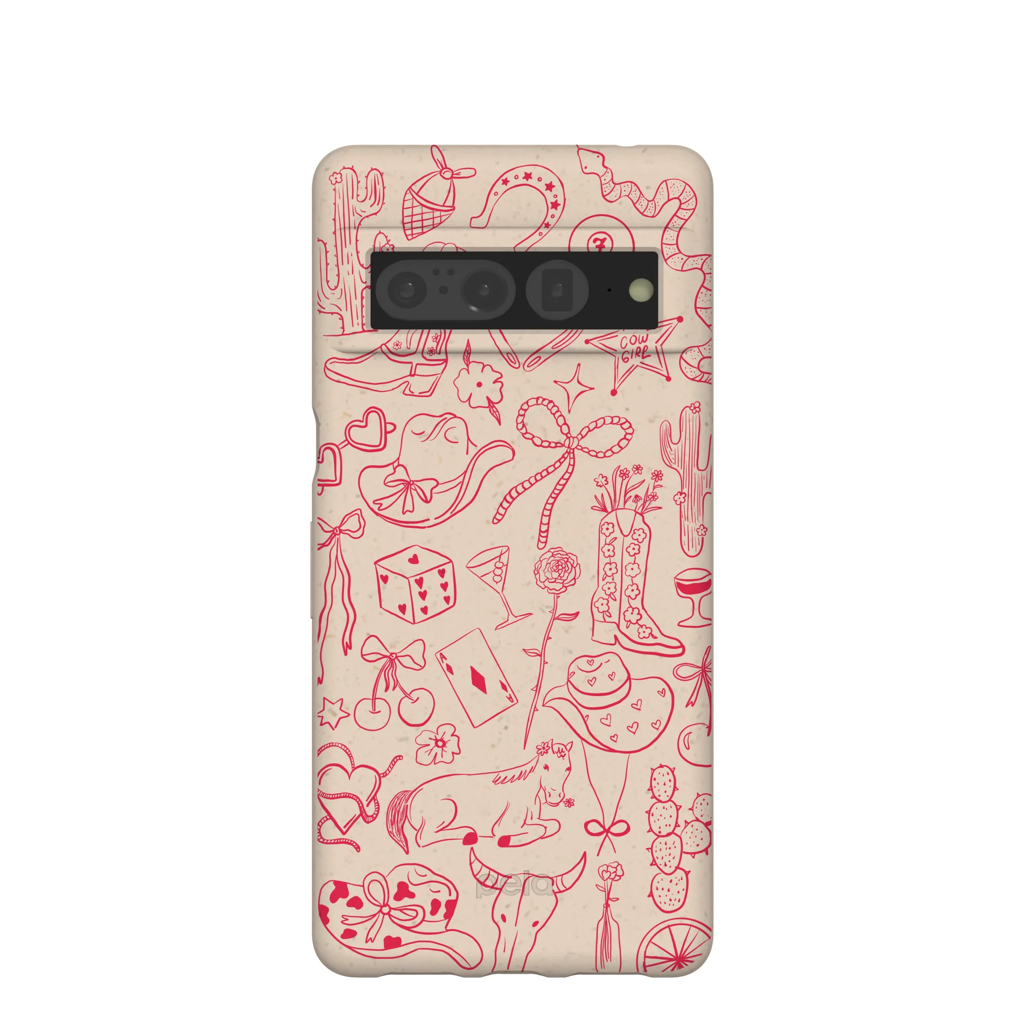 Seashell Cowgirl Chic Google Pixel 7 Pro Case