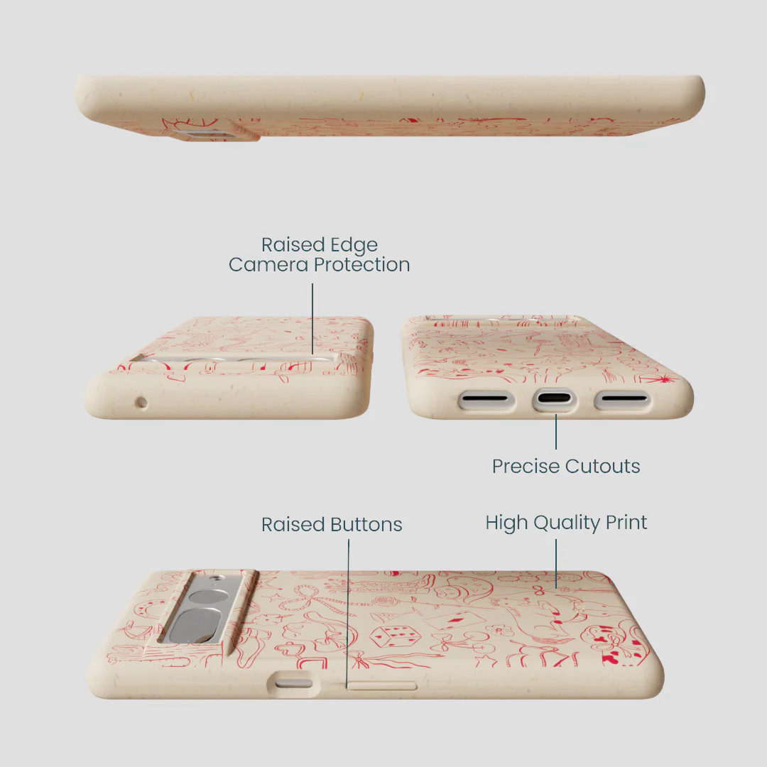 Seashell Cowgirl Chic Google Pixel 7 Pro Case - Image 3