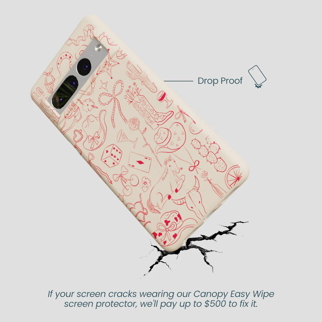 Seashell Cowgirl Chic Google Pixel 7 Pro Case - Image 5