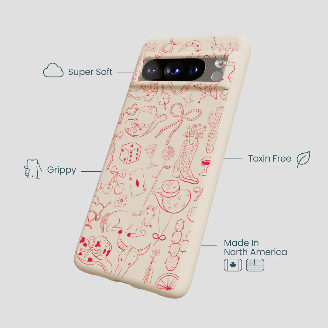 Seashell Cowgirl Chic Google Pixel 8 Pro Case - Image 4