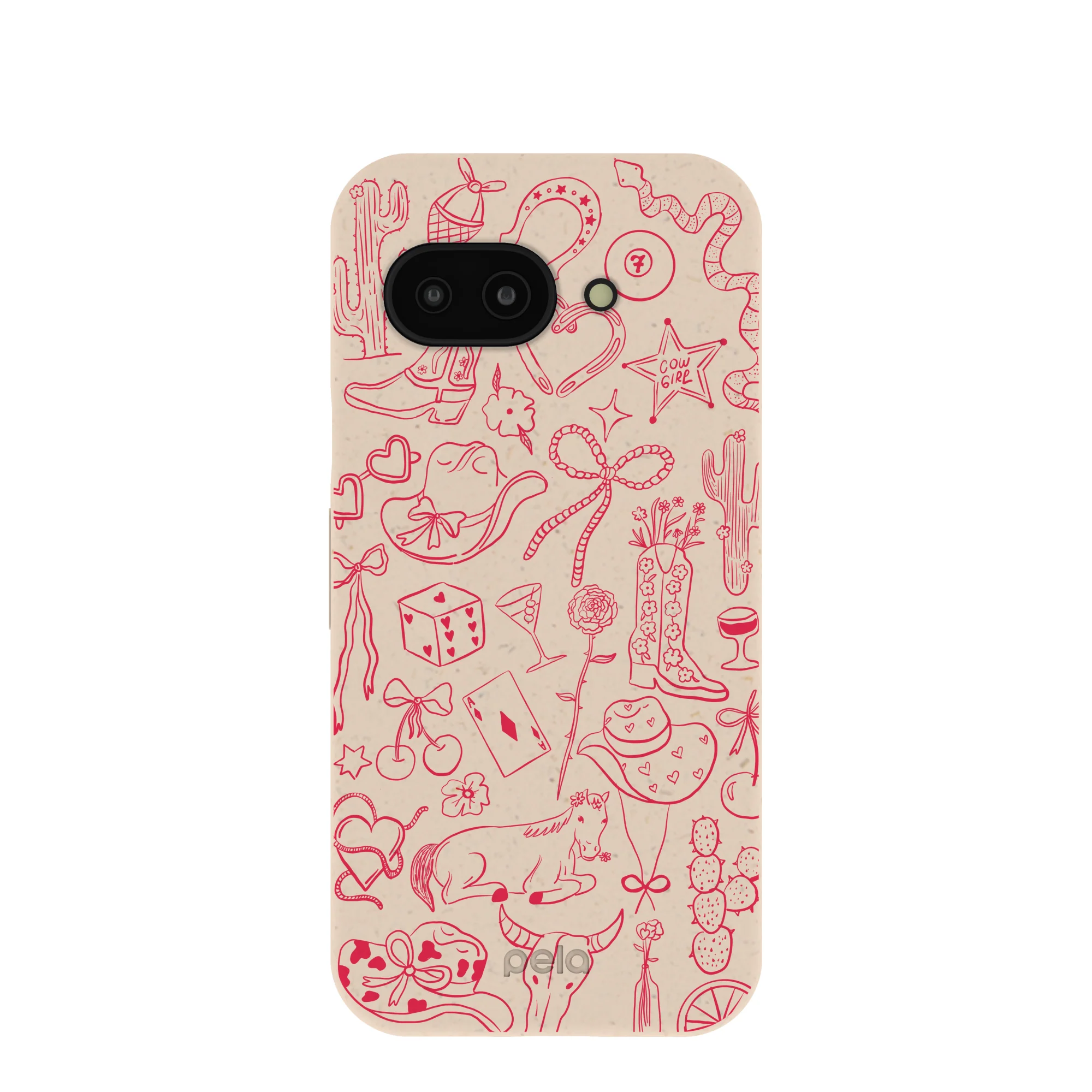 Seashell Cowgirl Chic Google Pixel 9a Case