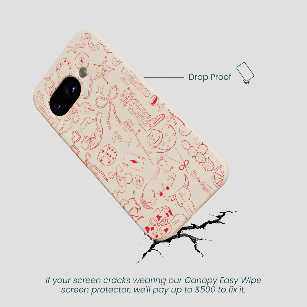 Seashell Cowgirl Chic Google Pixel 9a Case - Image 5