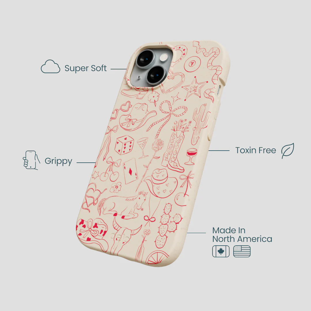 Seashell Cowgirl Chic iPhone 14 Case - Image 4