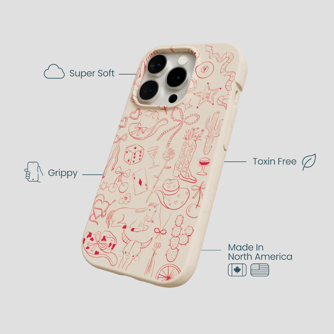 Seashell Cowgirl Chic iPhone 14 Pro Case - Image 4