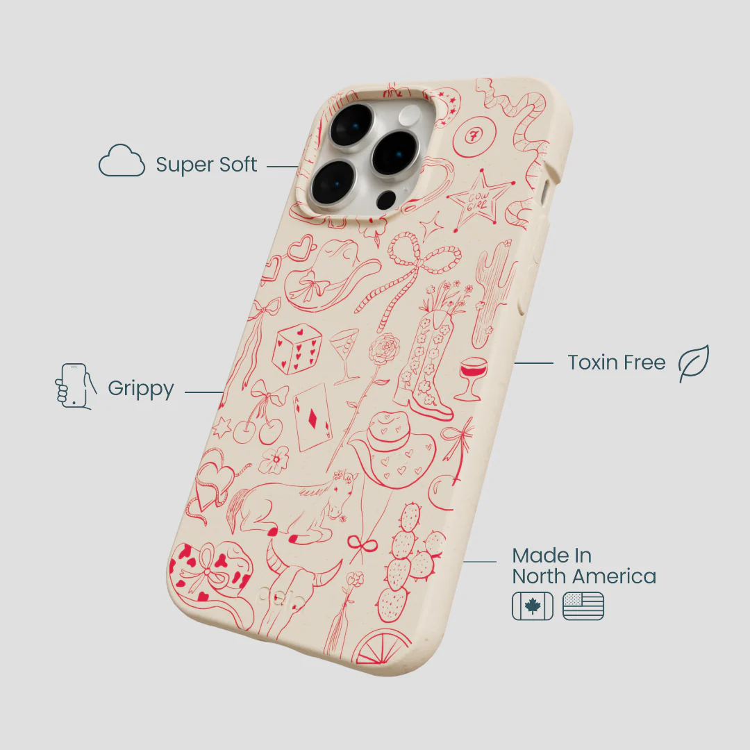 Seashell Cowgirl Chic iPhone 14 Pro Max Case - Image 4