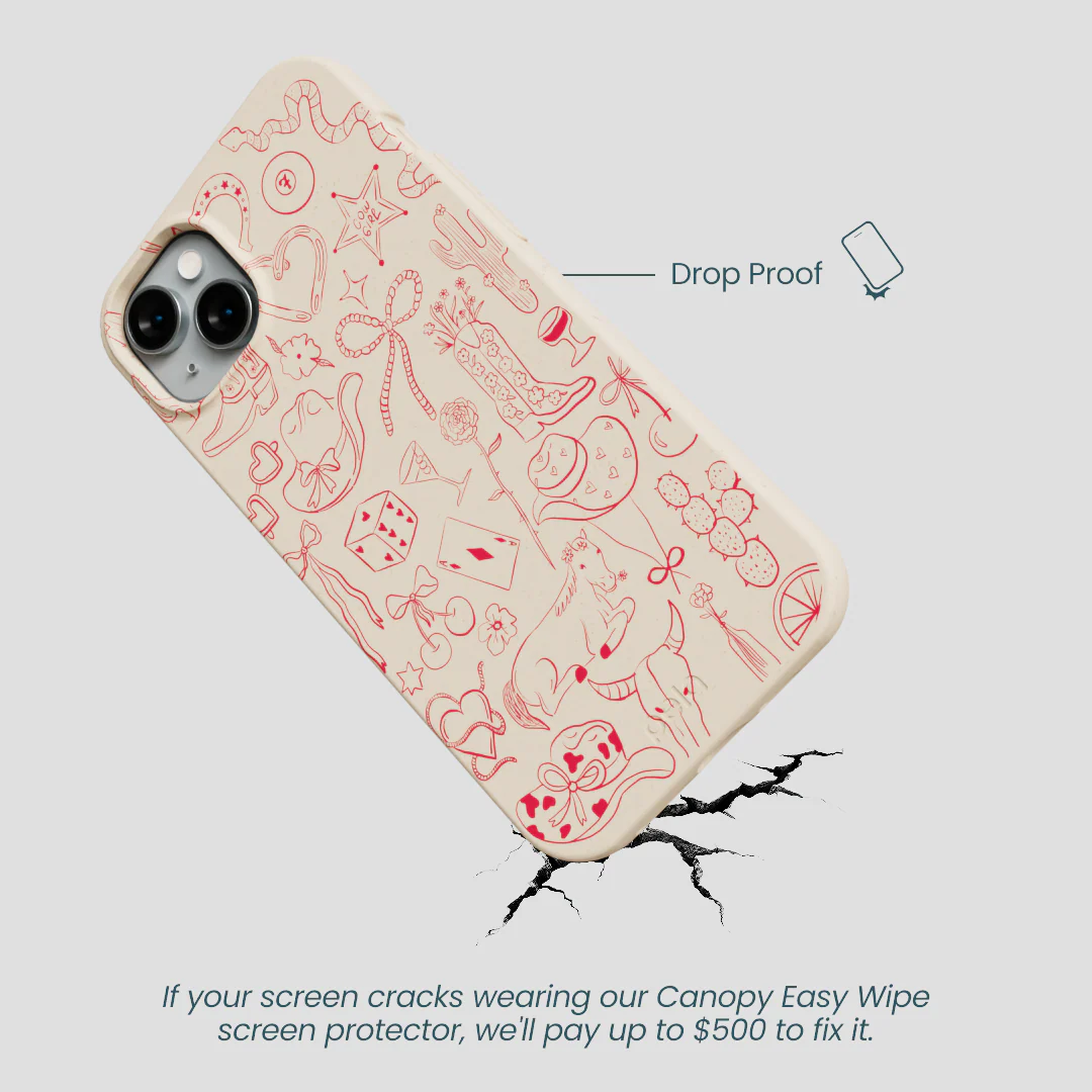 Seashell Cowgirl Chic iPhone 15 Plus Case - Image 5