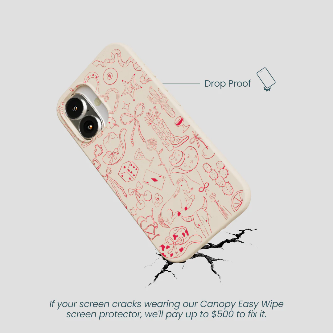 Seashell Cowgirl Chic iPhone 16 Case - Image 5