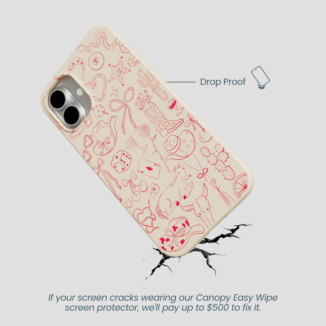 Seashell Cowgirl Chic iPhone 16 Plus Case - Image 5