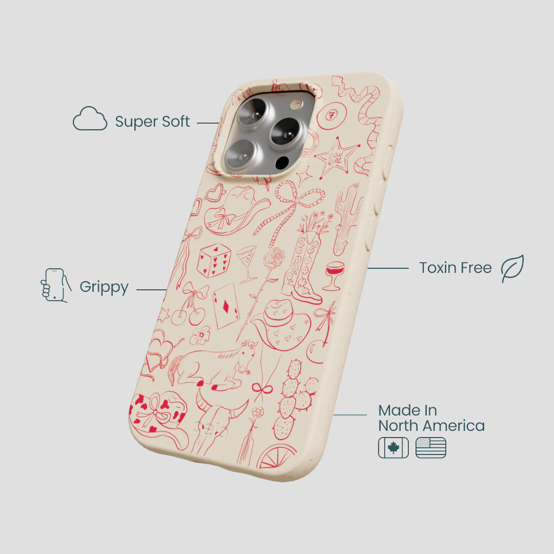 Seashell Cowgirl Chic iPhone 16 Pro Case - Image 4