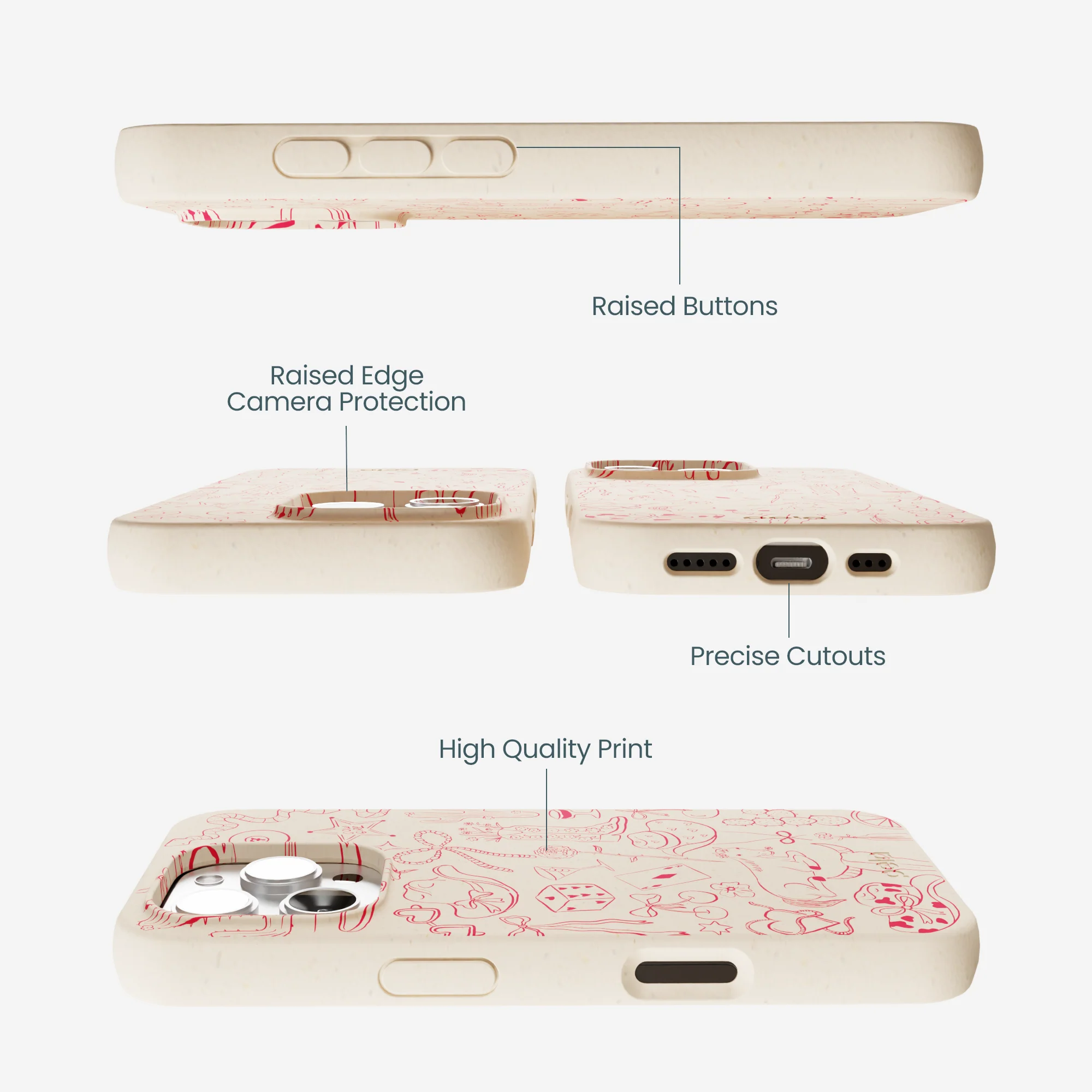 Seashell Cowgirl Chic iPhone 16 Pro Max Case - Image 3