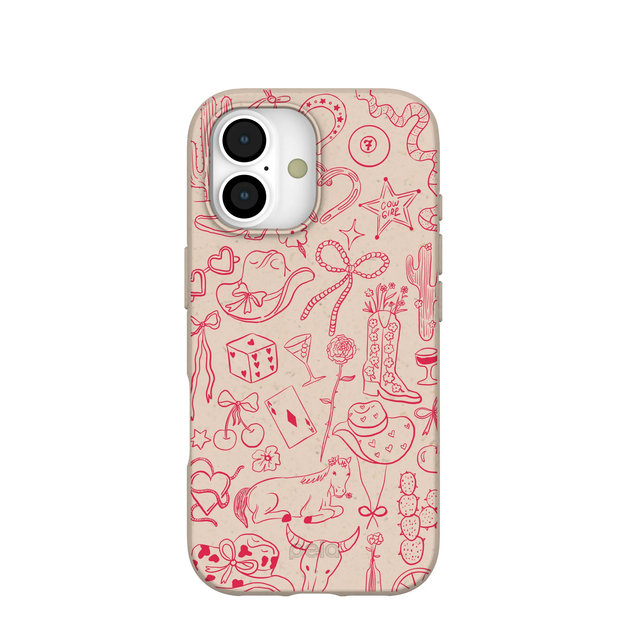 Seashell Cowgirl Chic iPhone 17 Case
