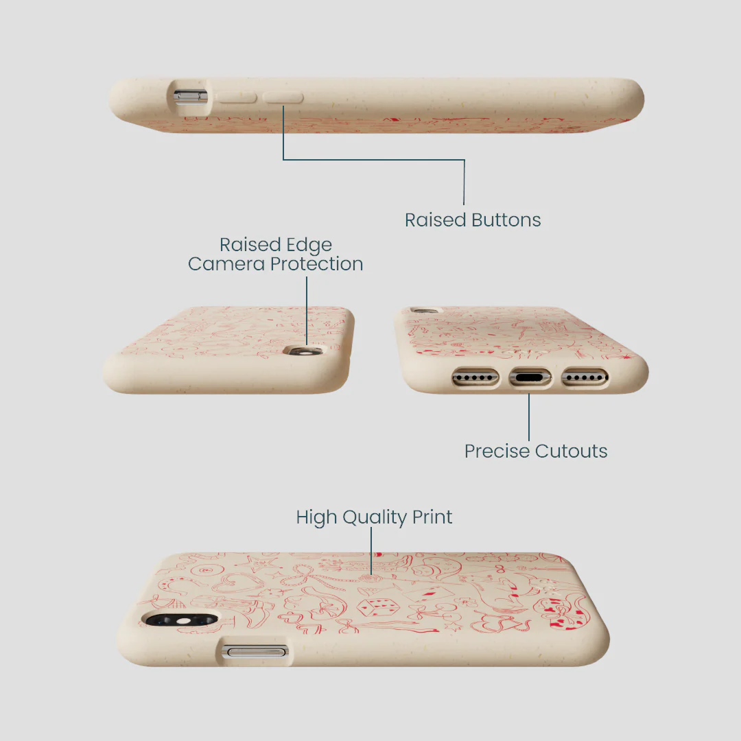 Seashell Cowgirl Chic iPhone XR Case - Image 3