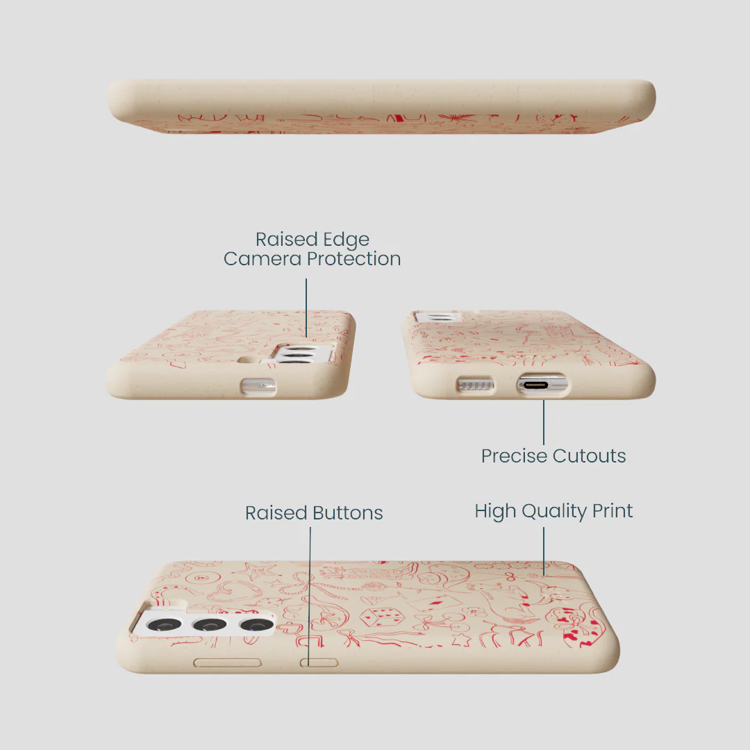 Seashell Cowgirl Chic Samsung Galaxy S21 Case - Image 3