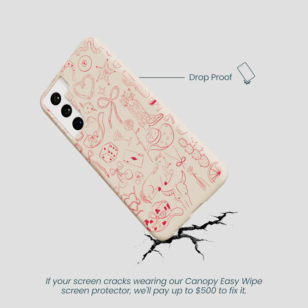 Seashell Cowgirl Chic Samsung Galaxy S22 Case - Image 5