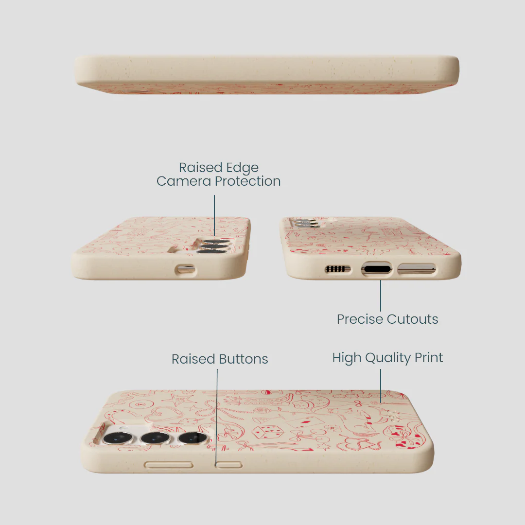 Seashell Cowgirl Chic Samsung Galaxy S24 Case - Image 3