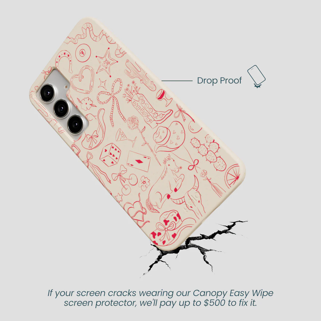 Seashell Cowgirl Chic Samsung Galaxy S25+(Plus) Case - Image 5