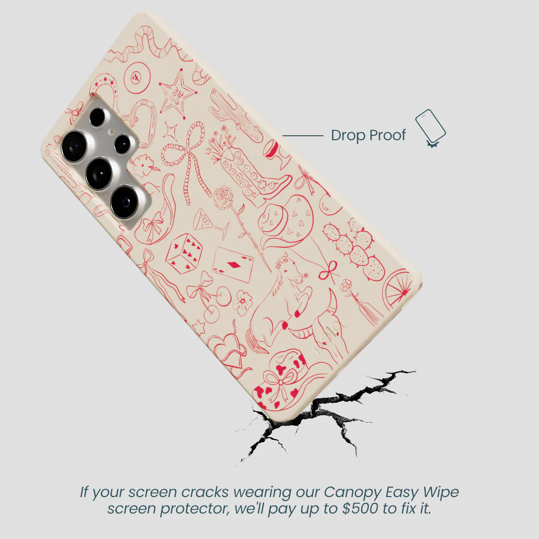 Seashell Cowgirl Chic Samsung Galaxy S25 Ultra Case - Image 5