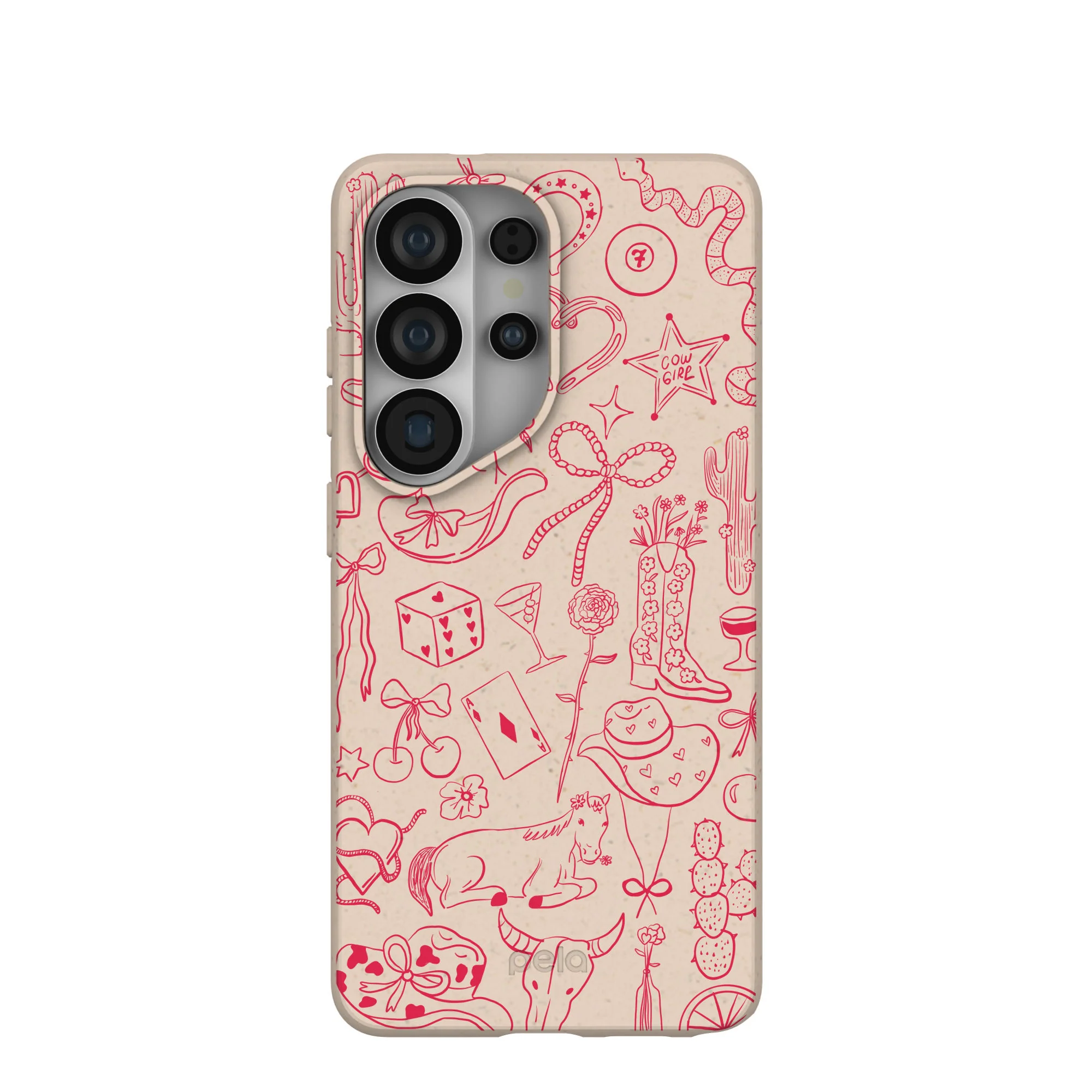 Seashell Cowgirl Chic Samsung Galaxy S26 Ultra Case
