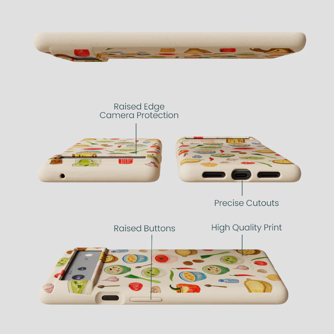 Seashell Cozy Bowls Google Pixel 6a Case - Image 3