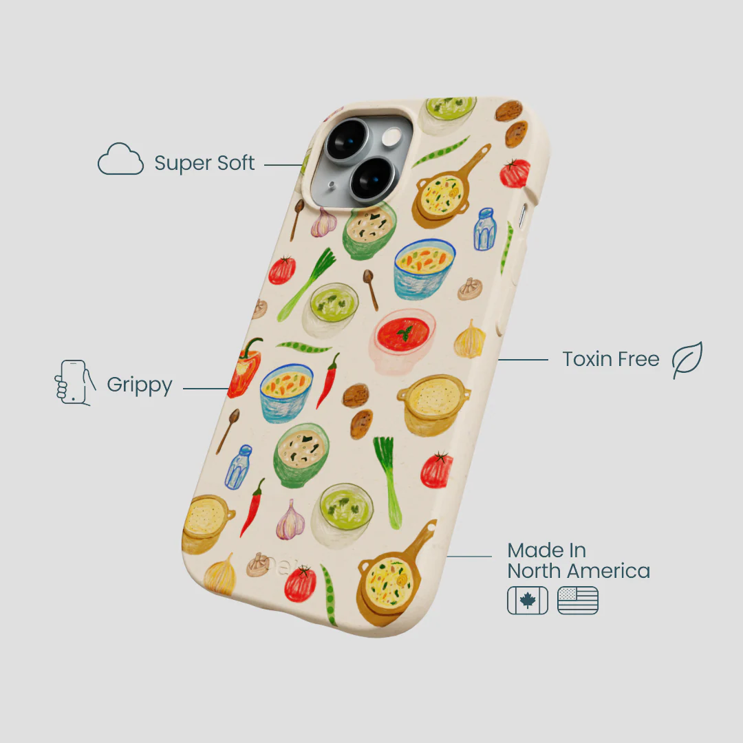 Seashell Cozy Bowls iPhone 14 Case - Image 4