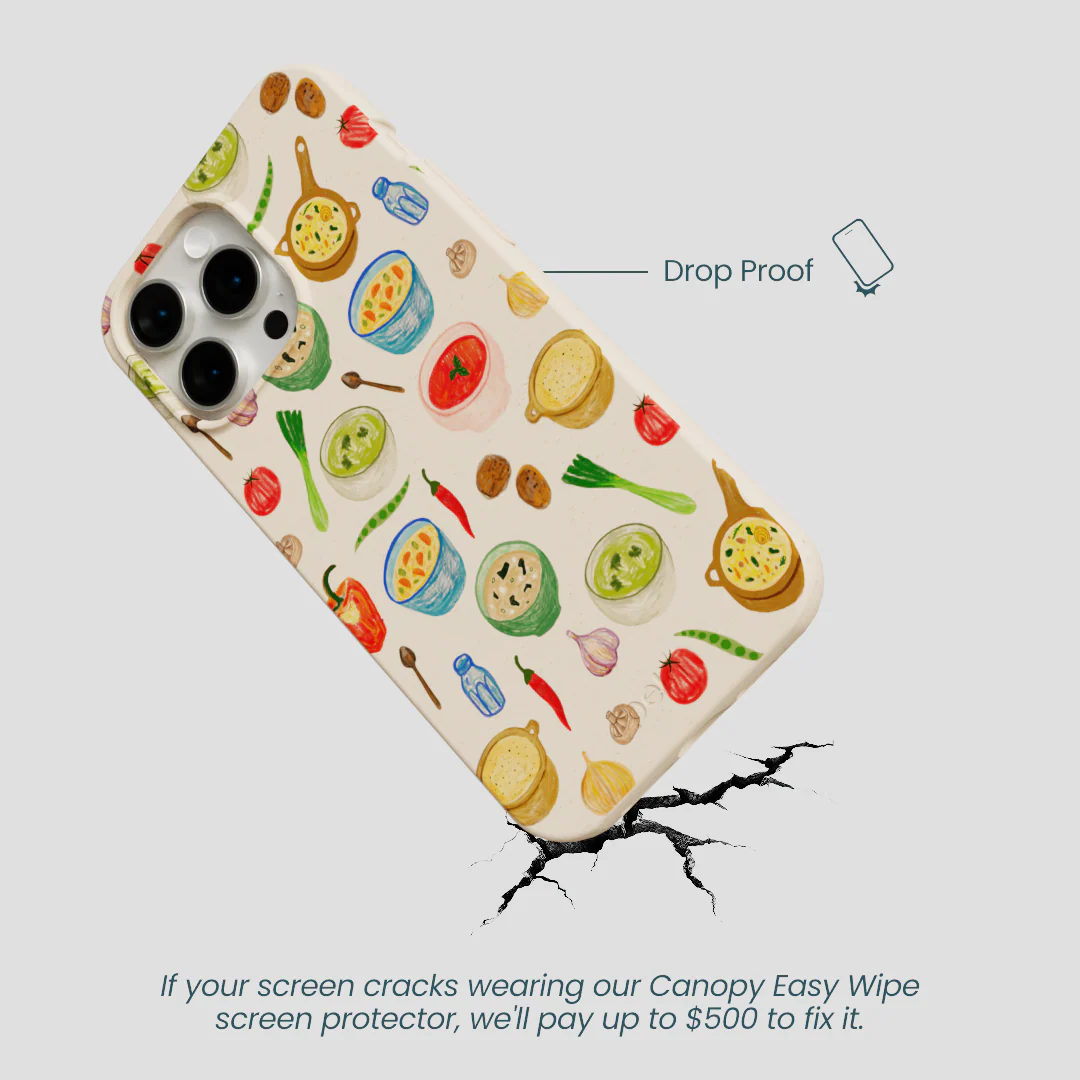 Seashell Cozy Bowls iPhone 14 Pro Max Case - Image 5