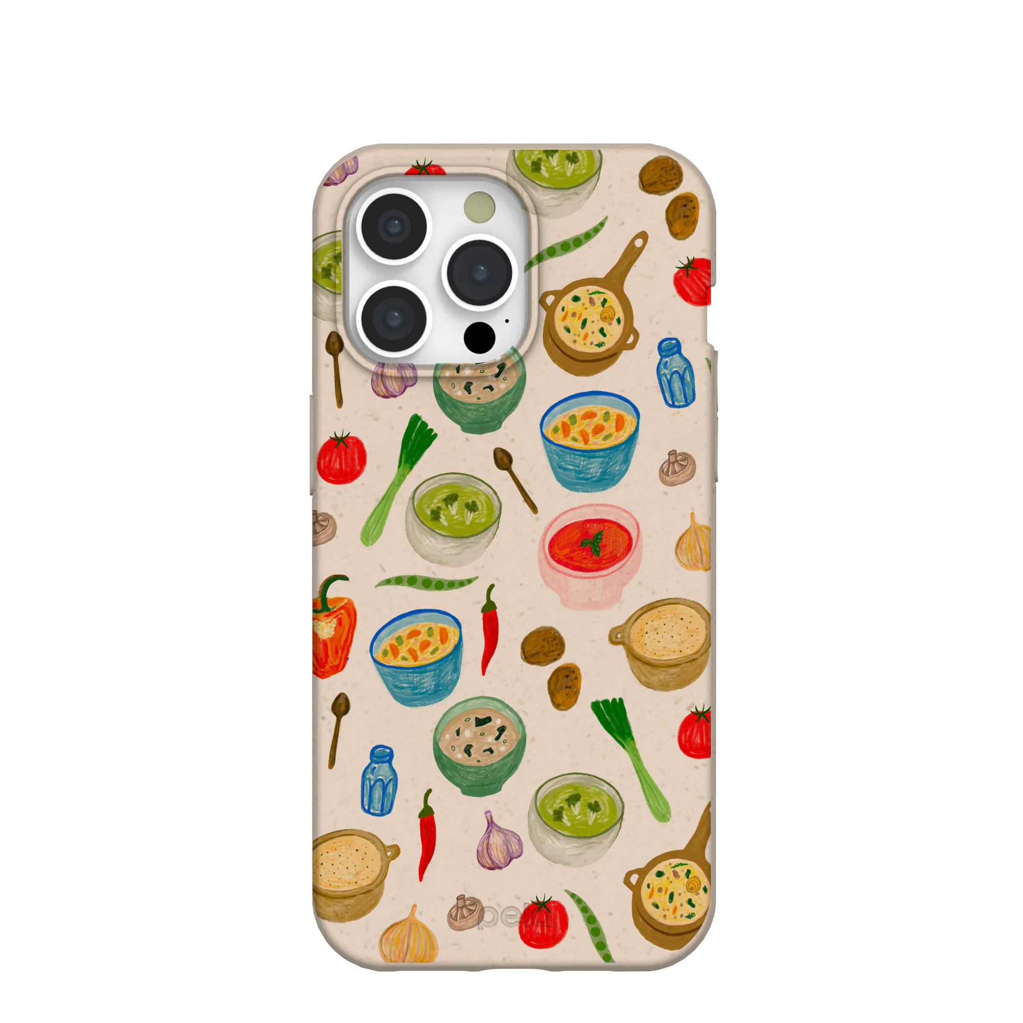 Seashell Cozy Bowls iPhone 15 Pro Max Case