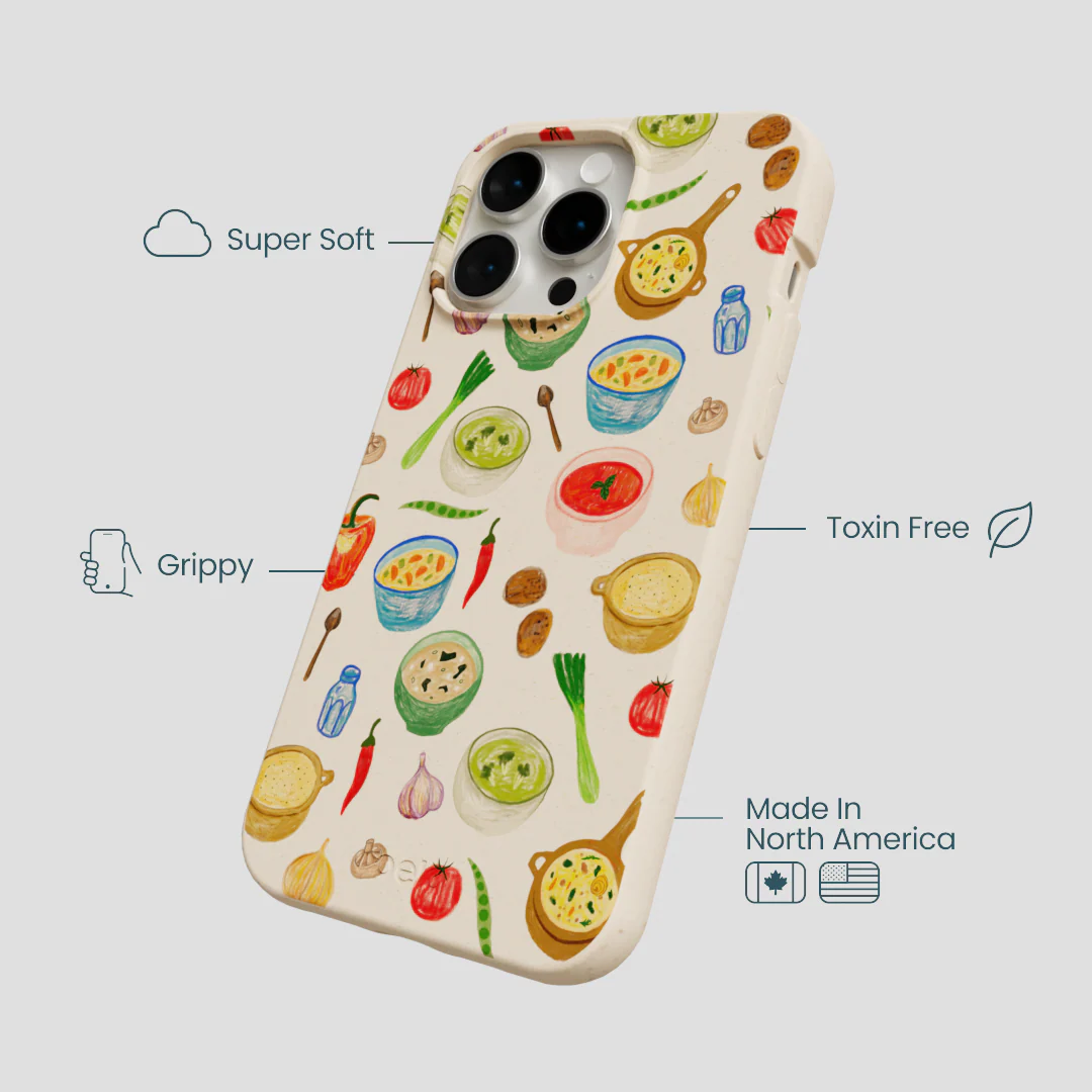 Seashell Cozy Bowls iPhone 15 Pro Max Case - Image 4