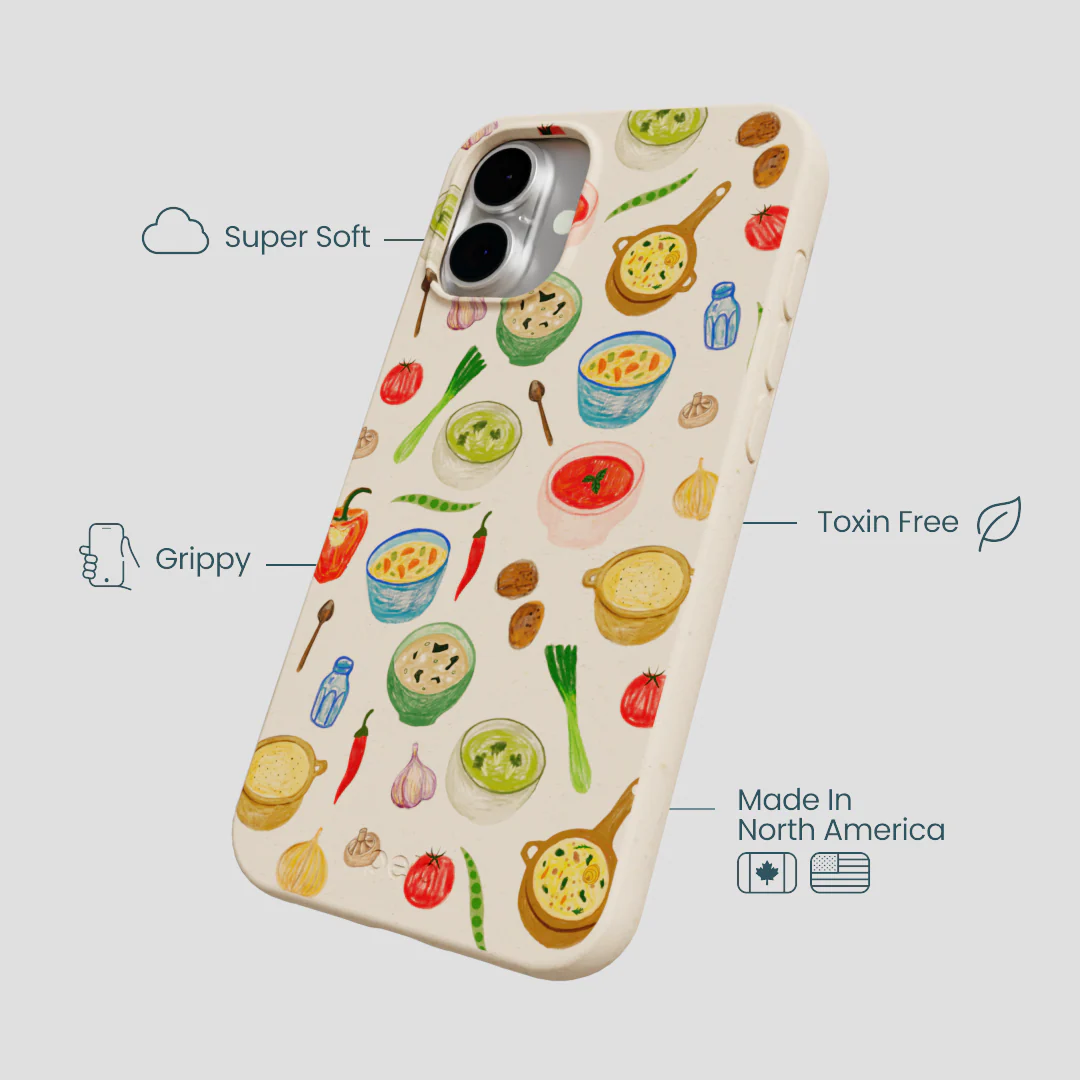 Seashell Cozy Bowls iPhone 16 Plus Case - Image 4