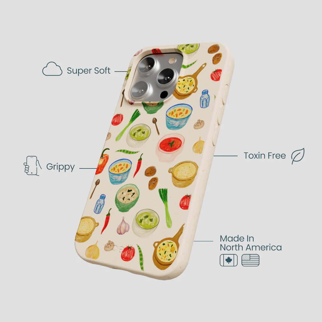 Seashell Cozy Bowls iPhone 16 Pro Case - Image 4