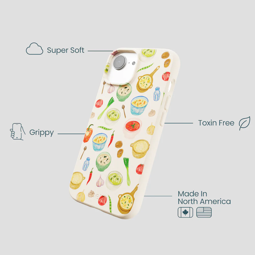 Seashell Cozy Bowls iPhone 16e/17e Case - Image 4